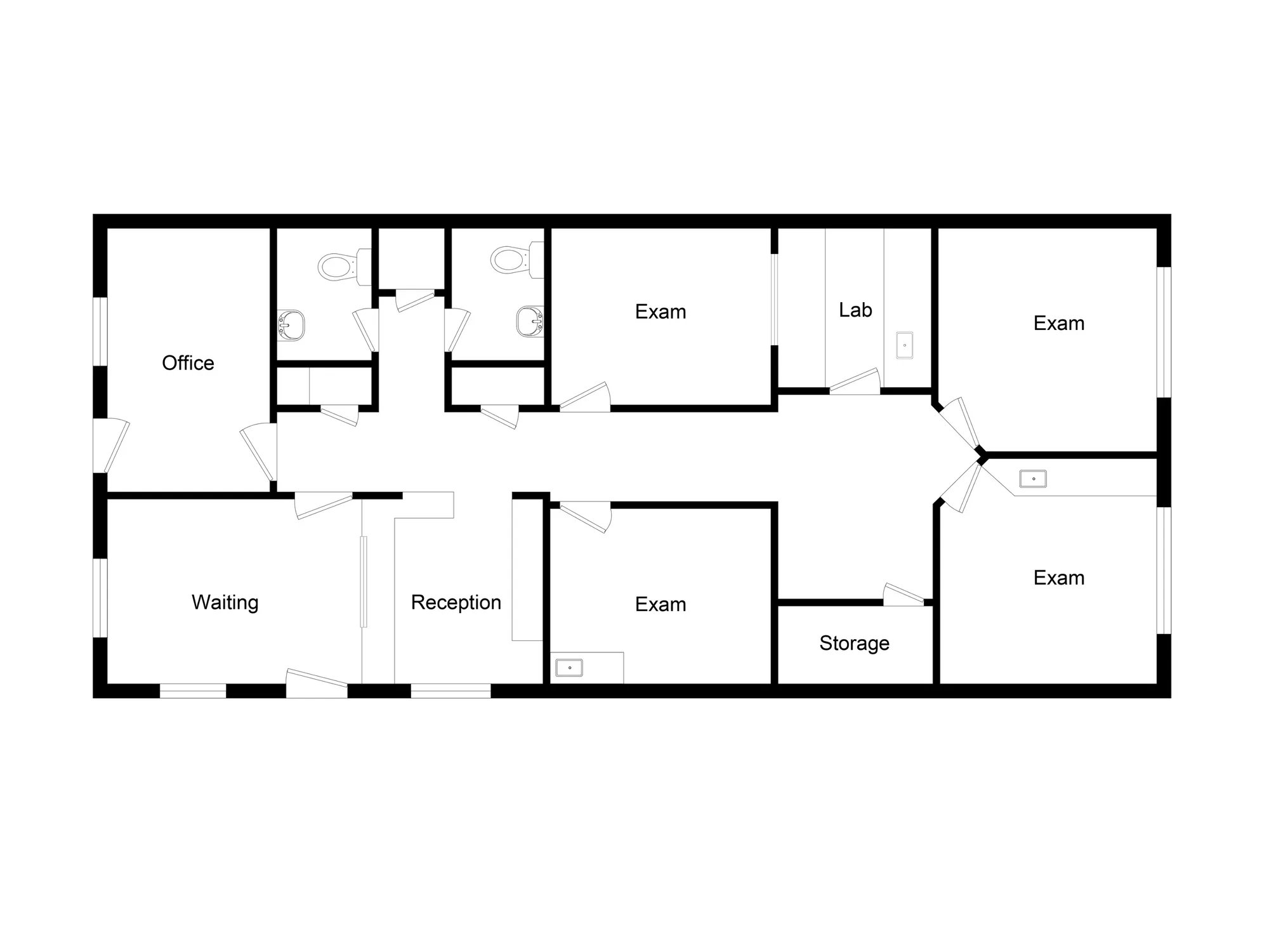 Suite 1102 – floor plan